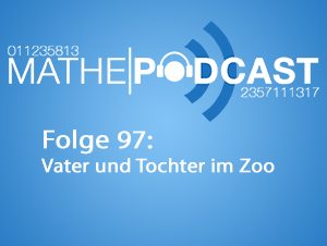 Vater und Tochter im Zoo